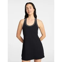 Avia Women's Piped Trim Active Dress, Sizes XS-4X | Walmart (US)