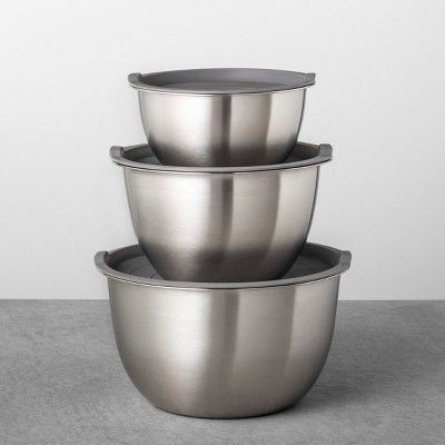 3pk Metal Serving Bowl - Hearth & Hand™ with Magnolia | Target