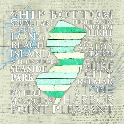 New New Jersey Cities Wrapped Canvas Print | Wayfair North America