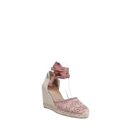 Castaner | Carina Platform Wedge Espadrille Sandals | Pink | Size 9 | Walmart (US)