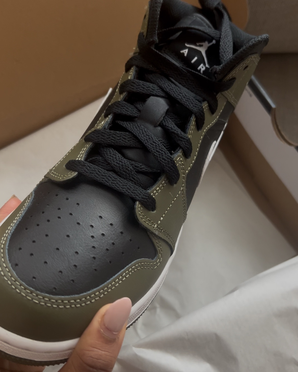 Olive green Jordan’s on sale! 🫒 

#LTKShoeCrush #LTKU #LTKWorkwear
