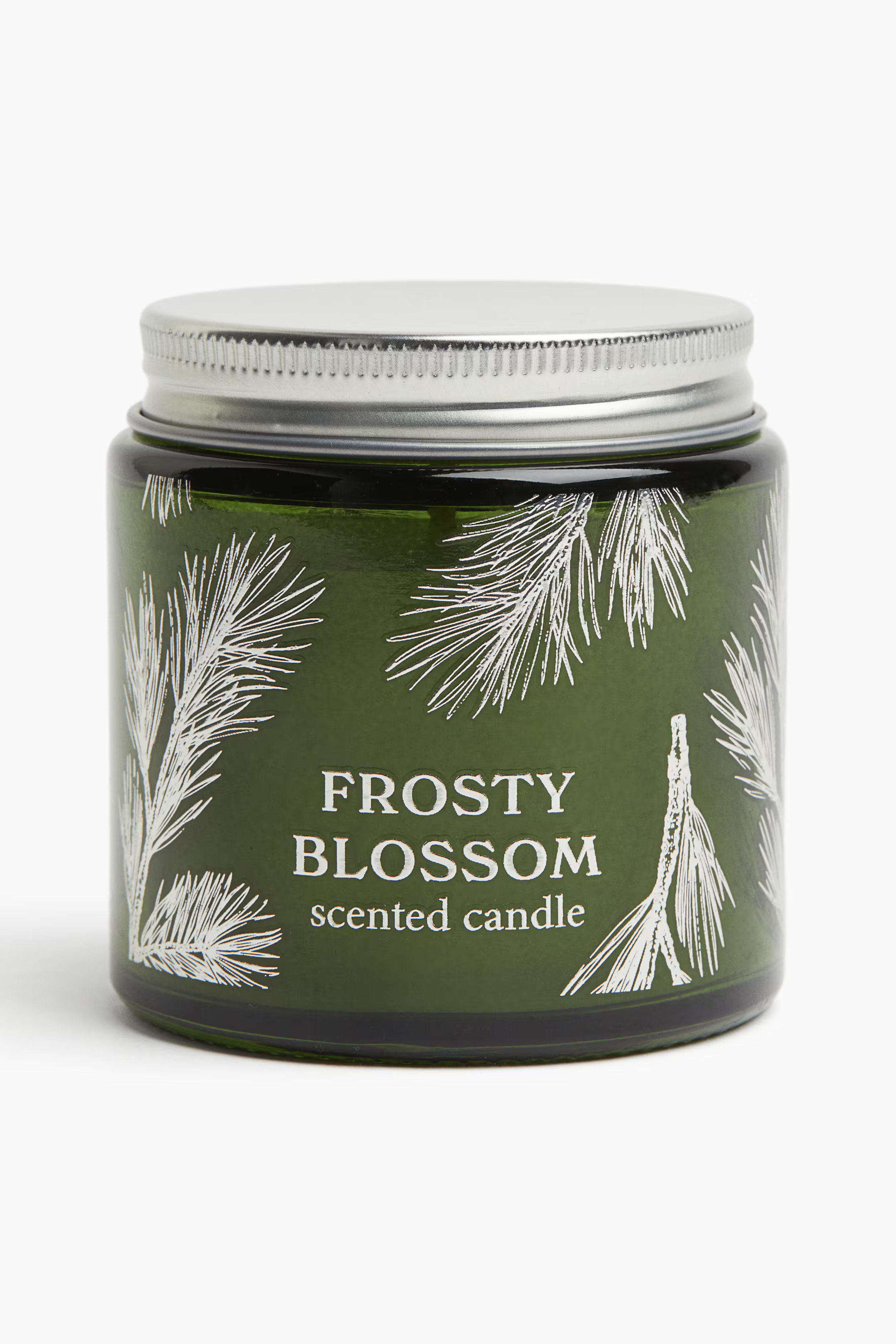Kleine Duftkerze im Glasbehälter - Dunkelgrün/Frosty Blossom - Home All | H&M DE | H&M (DE, AT, CH, NL, FI)