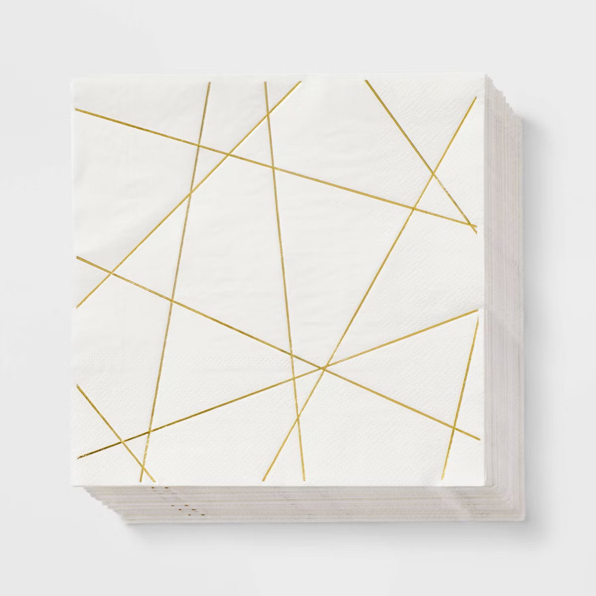 30ct Metallic Gold Lunch Napkins - Spritz™ | Target