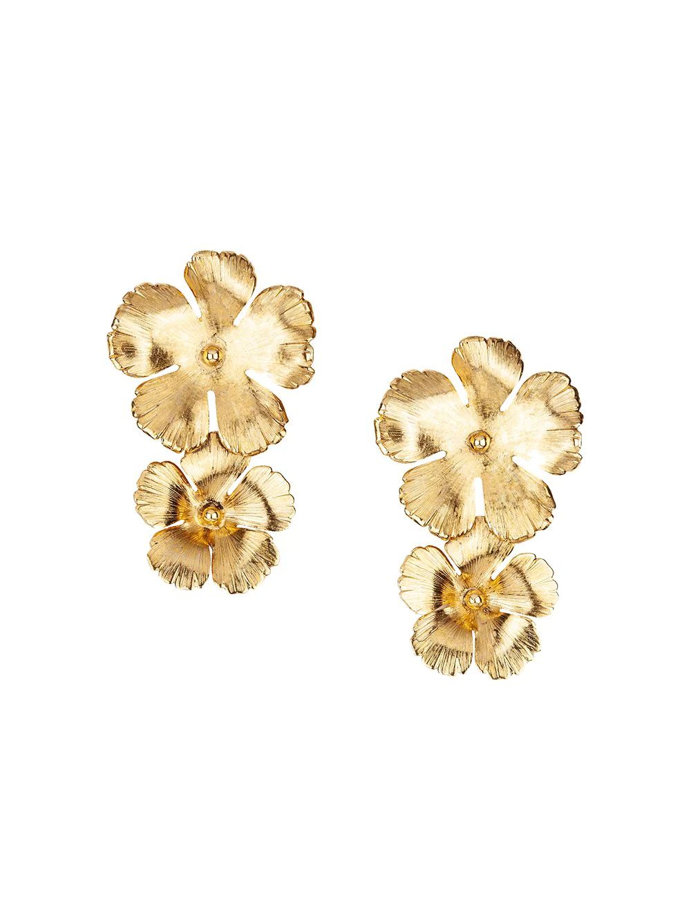 Jennifer Behr Collette Floral Drop Earrings - Farfetch | Farfetch Global