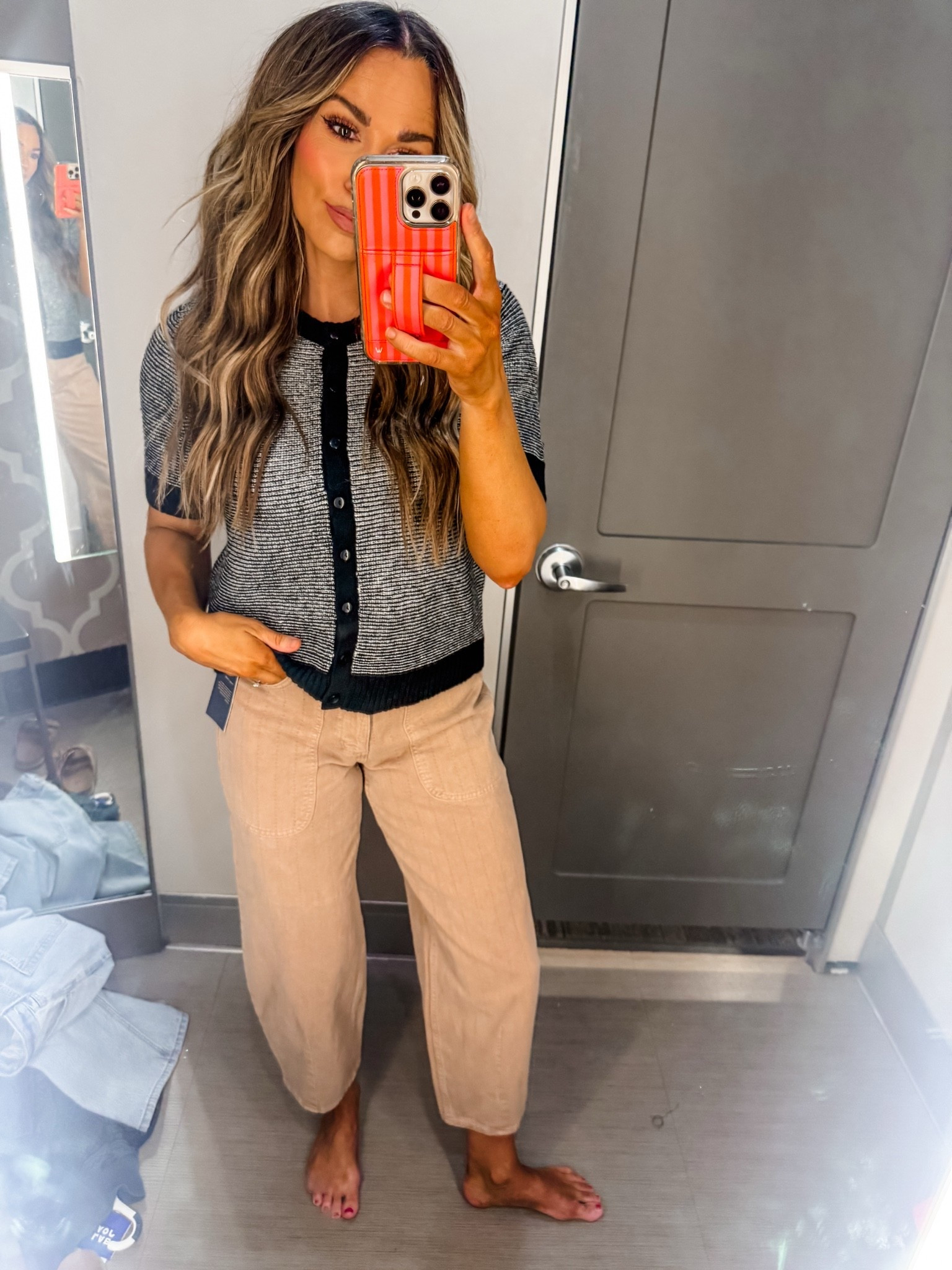 Such a cute top! 
Wearing a medium
#targetfinds

#LTKSaleAlert #LTKOver40