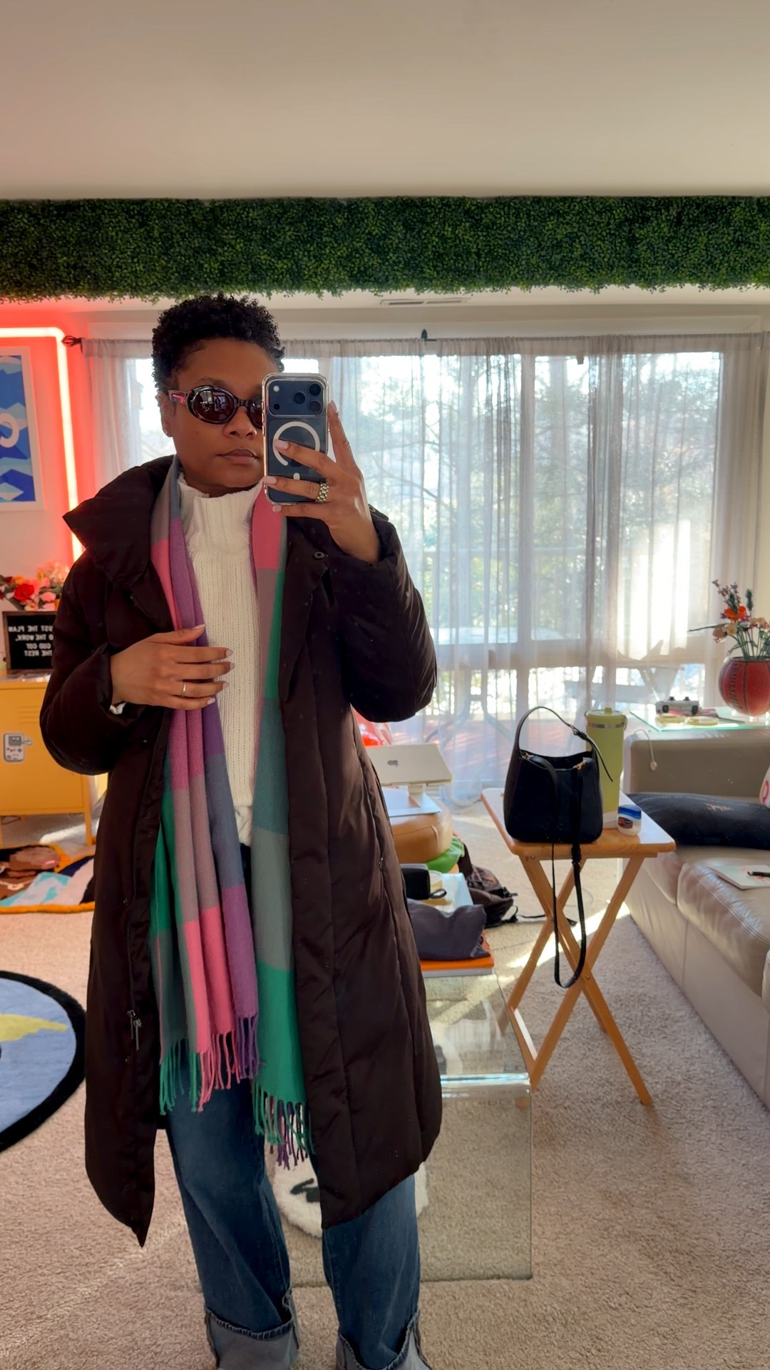 Cozy and comfy today! First time wearing these converse and thy match my favorite scarf 🥹

#LTKootd #LTKPetite #LTKdayinmylife