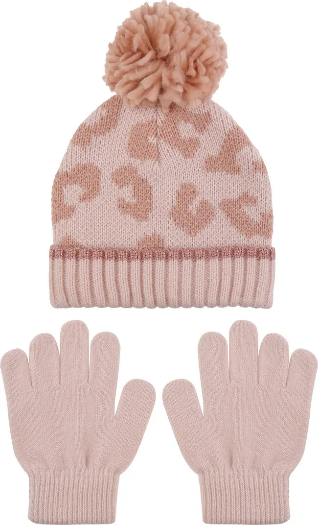 Capelli New York Kids' Pom Beanie & Gloves Set | Nordstrom | Nordstrom