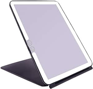 deweisn Folding Lighted Makeup Mirror with 72 LEDs 3 Colors Light Modes USB Rechargable 1800mA Ba... | Amazon (US)