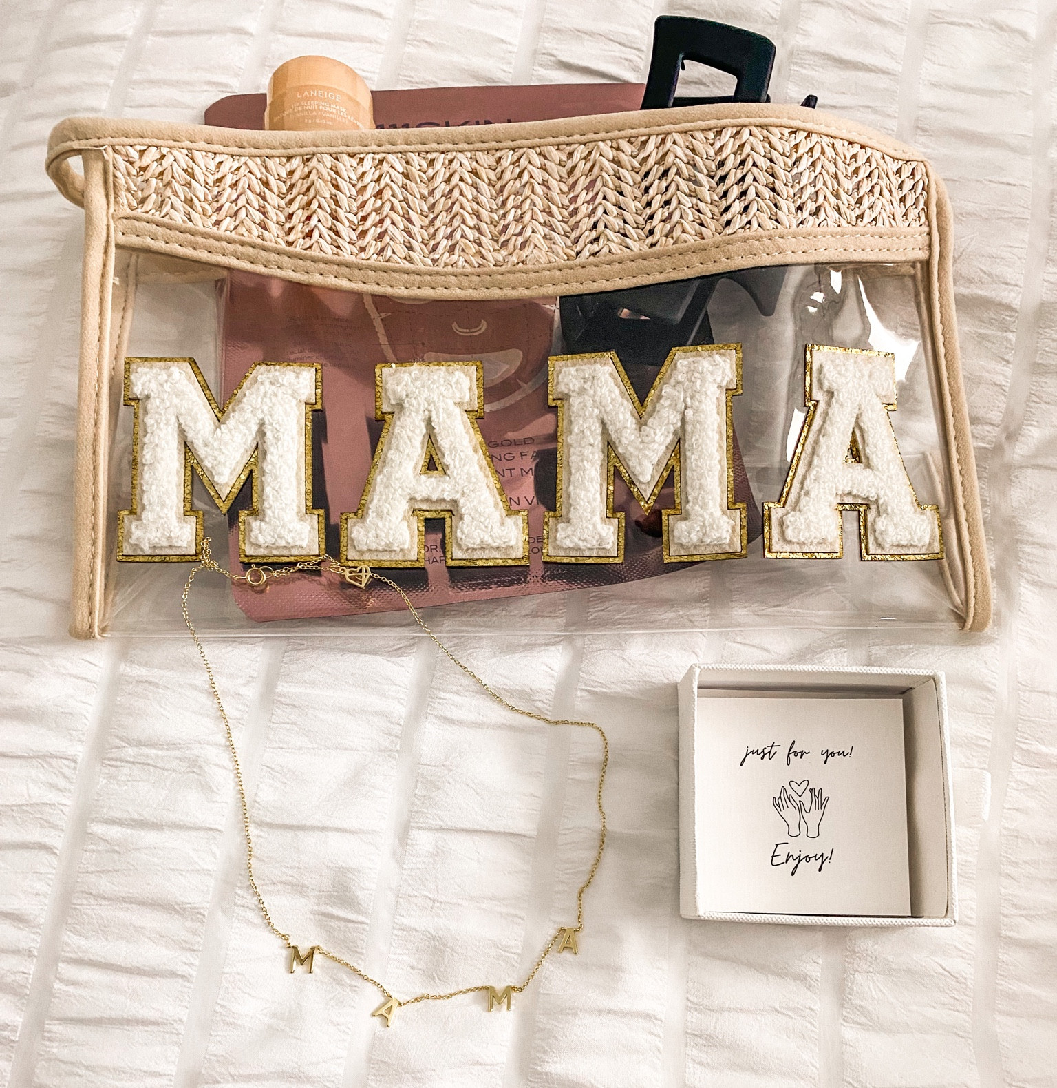Mama gifts under $30. Mother’s Day gifts, gifts for first Mother’s Day, gifts for mom, gifts for friend, mama necklace, mama toiletries bag. 

#LTKitbag #LTKbeauty #LTKunder50