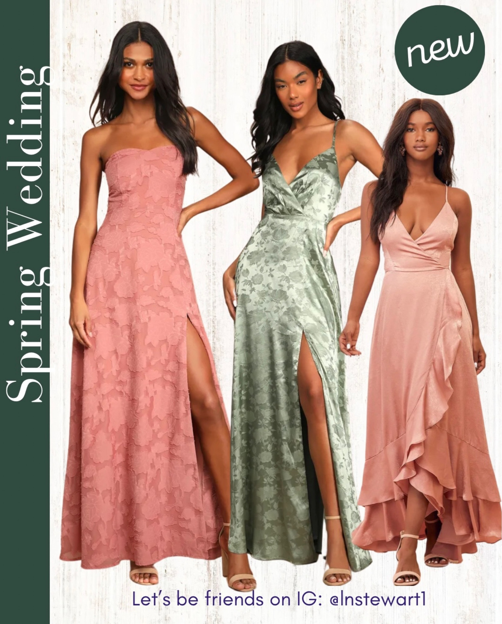 rusty rose bridesmaid dresses