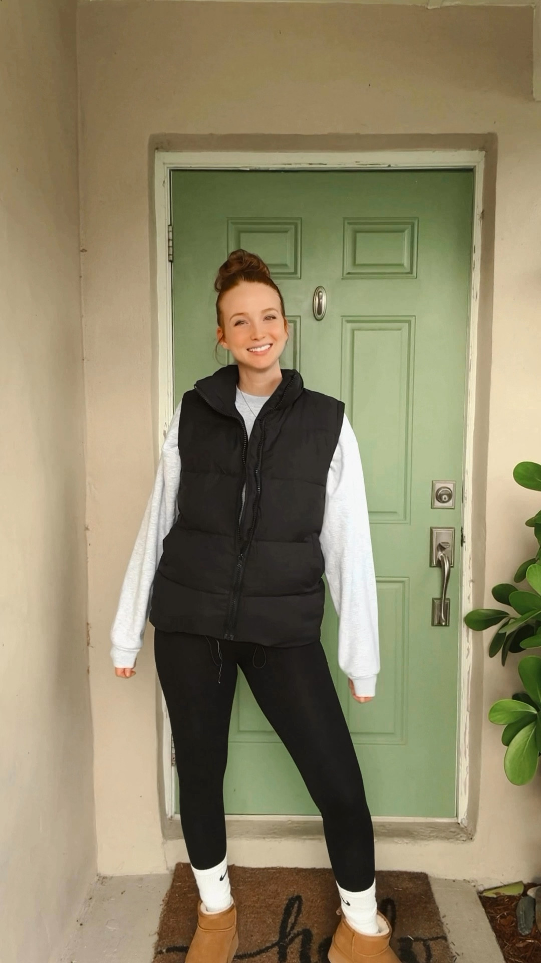This is one of my go-to outfits in the winter time. Everything is insanely comfortable while still looking put together. I paired black leggings with a gray crewneck pullover, black puffer vest, white crew socks, and these Look for Less Ugg Minis. 

Casual style | Style over 30 | Amazon Outfit Ideas | Comfortable Hoodie | Styling Ideas | Winter Outfits | Neutral Looks | Seasonal Fashion

 #FounditonAmazon #amazonfashion #amazonfashionfinds #amazoninfluencer #connectingcreativecuties #skims 

#LTKFindsUnder50 #LTKShoeCrush #LTKStyleTip