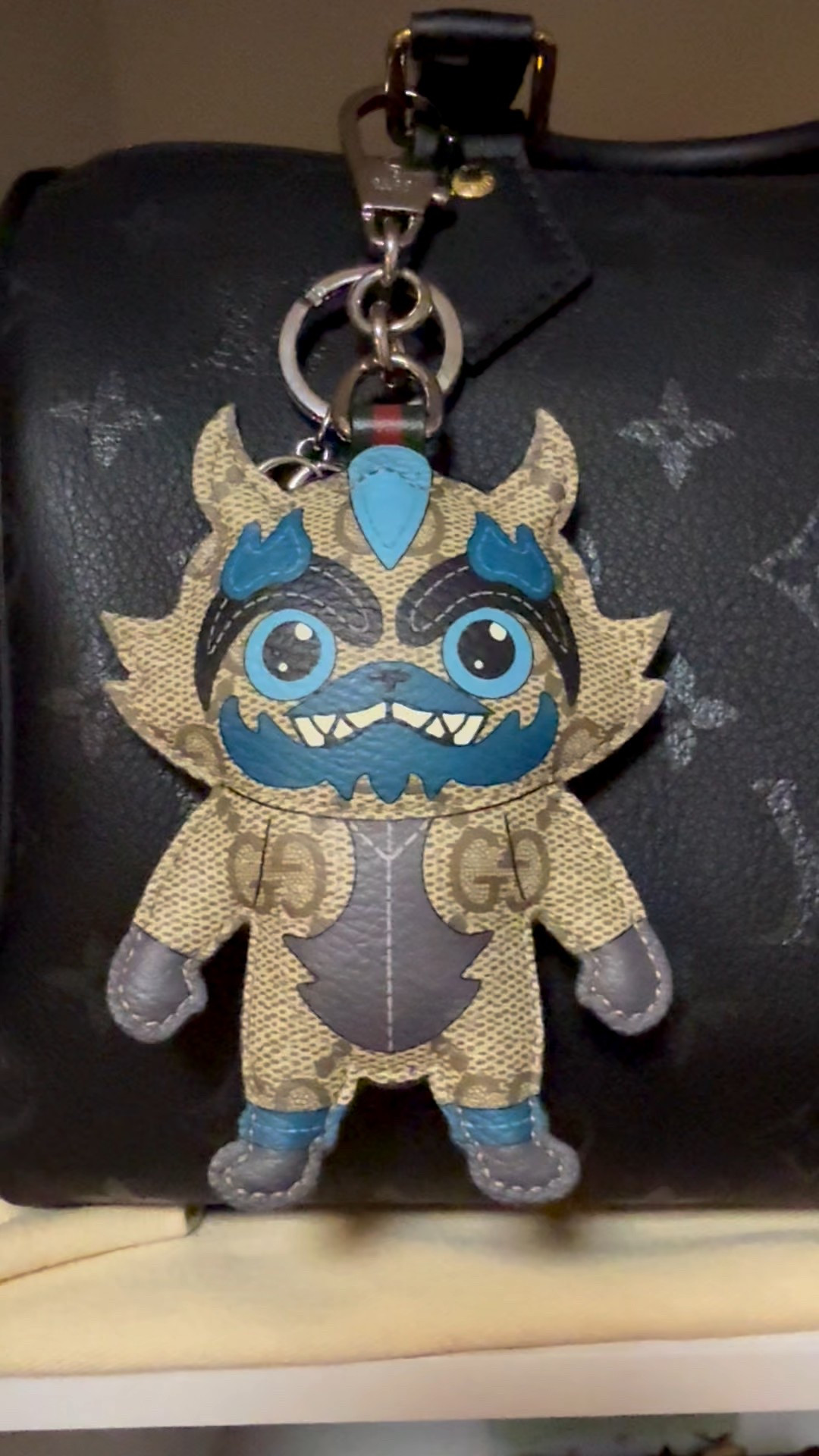 This my new Besties bag charm from Gucci. I thought he was super cute and had to have him. If you need a cute and snuggly guy, this is the one. 

#LTKdayinmylife