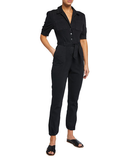 PAIGE Mayslie Belted Jumpsuit | Neiman Marcus
