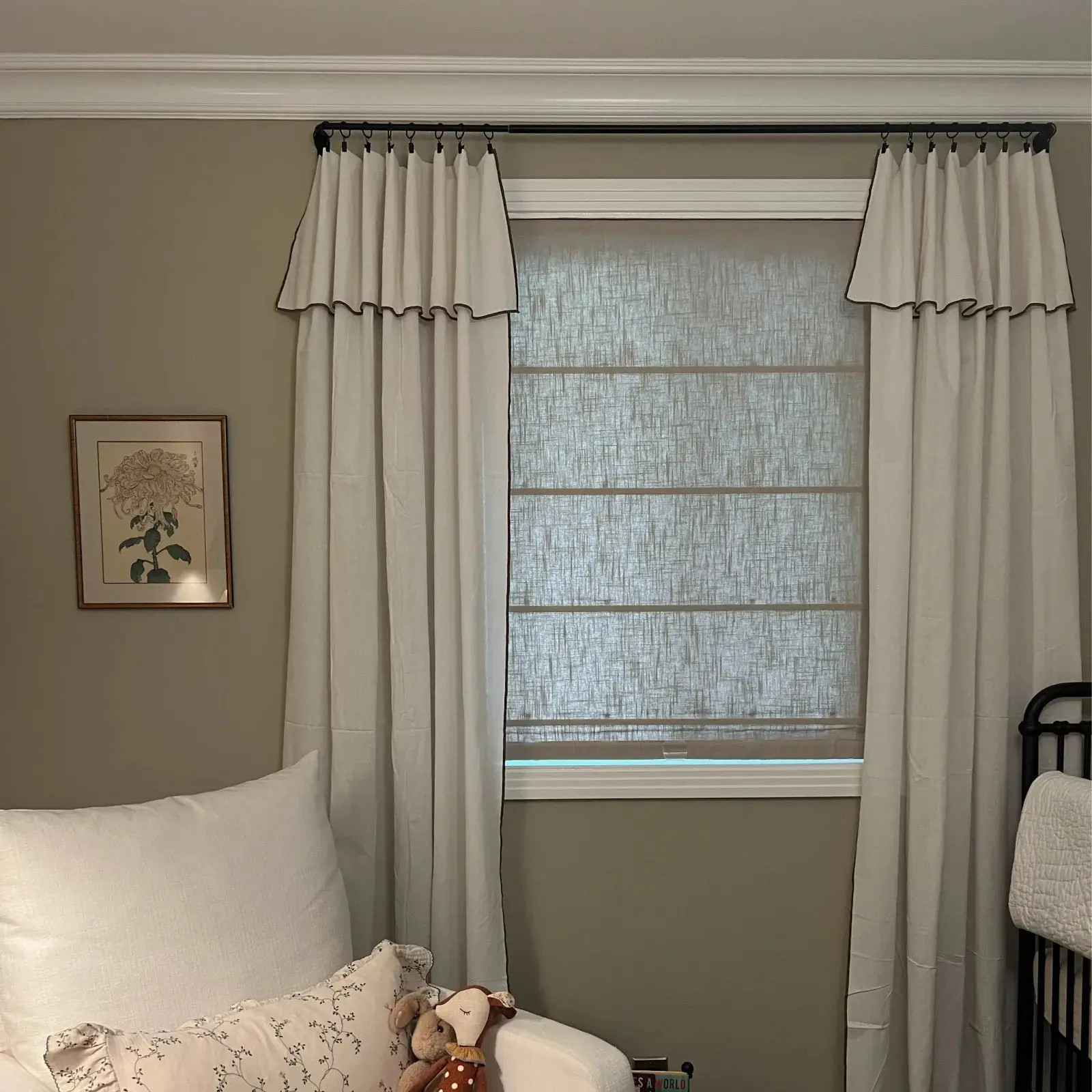 Custom Flat Fold Roman Shade Cordless - Ian | TWOPAGES