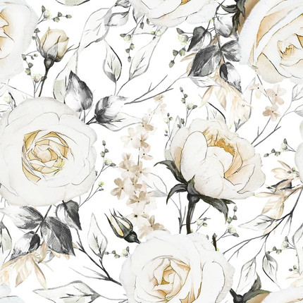 Click for more info about Hayons Peel & Stick Floral Wallpaper