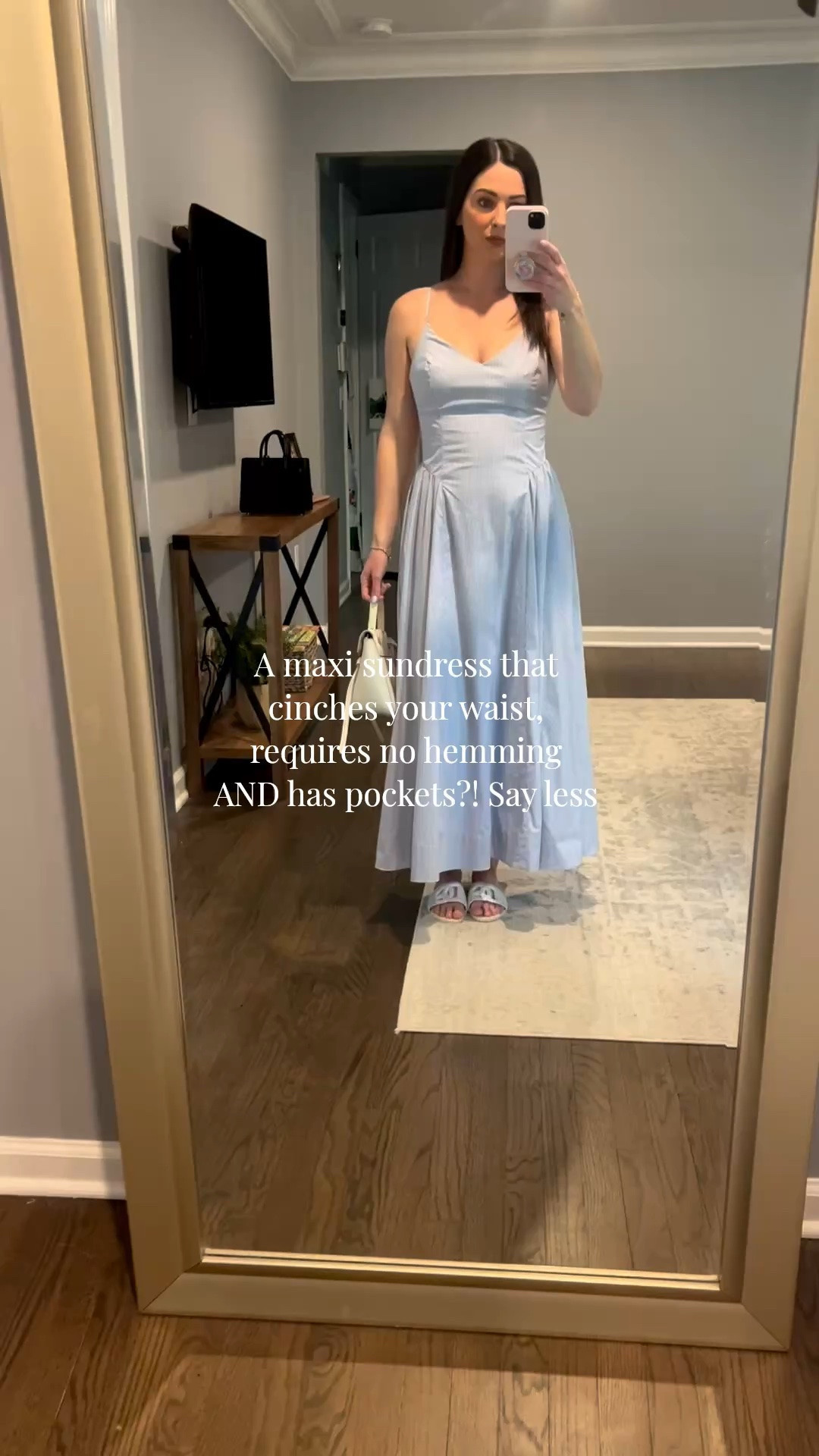 This petite-friendly maxi sundress checks every box: flattering fit, lightweight cotton fabric, no hemming needed, AND pockets 🙌☀️

If you’ve been searching for the perfect summer dress for petites, this is the one. The cinched waist gives such a flattering silhouette, the breathable cotton fabric keeps you cool on hot summer days, and the midi/maxi length works perfectly for anyone around 5’3” without needing alterations. It’s comfortable enough for everyday wear but still looks elevated with sandals, sneakers, or heels for an easy day-to-night summer outfit.

I’ve already worn this versatile cotton sundress for brunch, errands, vacations, and date nights because it’s one of those effortless summer outfits you can just throw on and instantly feel put together in. And yes… the pockets make it even better 👏

Wearing a size 6!

@Aritzia 
#SummerDress #MaxiDress #MidiDress #PetiteFashion #PetiteStyle #SummerOutfits #CottonDress #VacationOutfit #BrunchOutfit #EffortlessStyle #LTKStyle #SummerFashion #AritziaStyle #PetiteFriendly #EverydayStyle

#LTKWorkwear #LTKTravel #LTKPetite