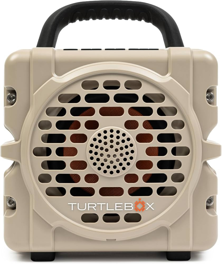 Turtlebox Cub Outdoor Bluetooth Speaker, Tan | Amazon (US)