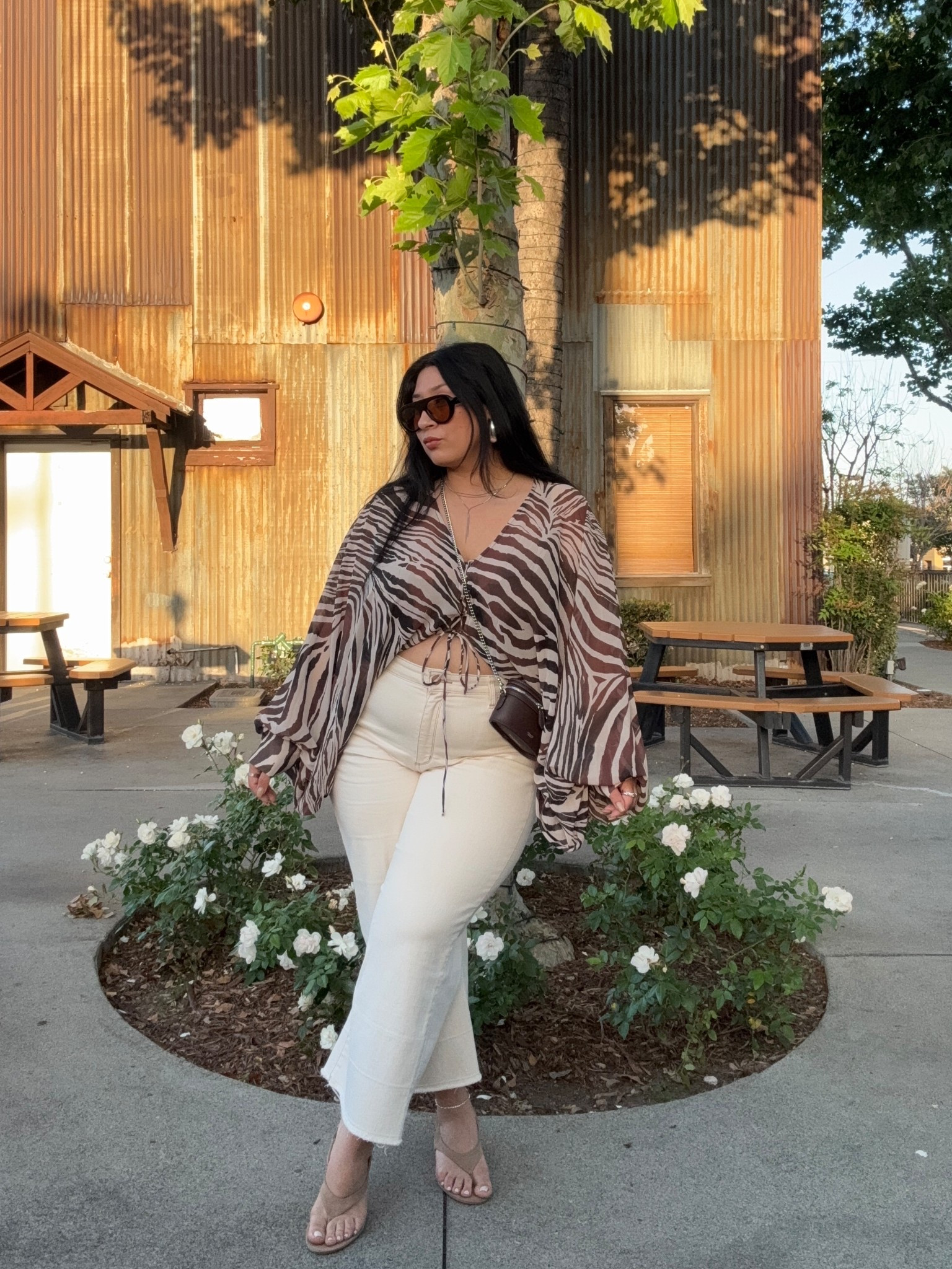 Spring called… it wanted a little zebra print 
Wearing a size 12 in the top for reference.



#LTKootd #LTKPlusSize #LTKMidsize