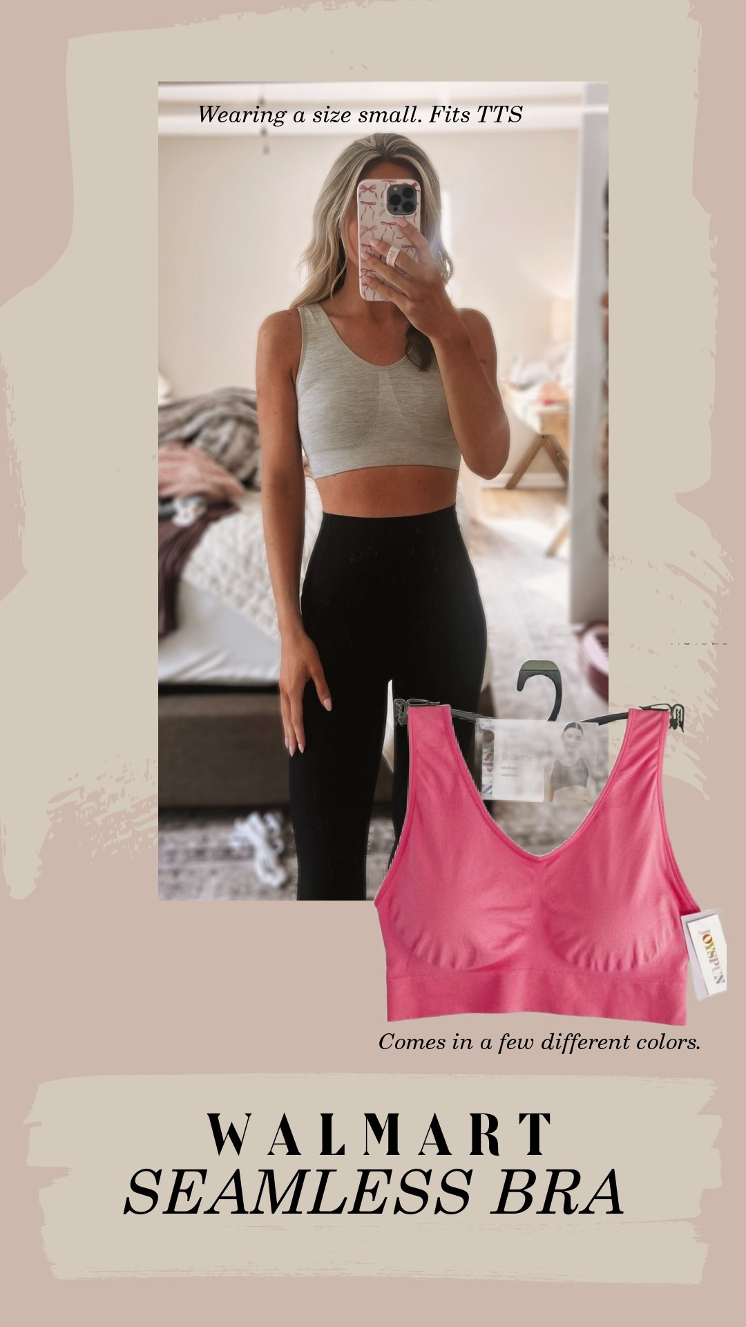 The best tshirt/lounge bra. Wearing a size small fits TTS. 

#LTKFindsUnder100