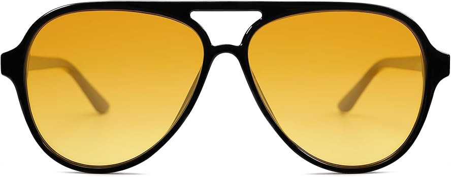SOJOS Classic Polarized Aviator Sunglasses for Women Men, Retro Trendy Aviators Shades SJ2201 | Amazon (US)