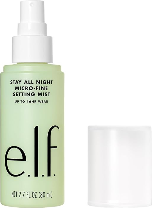 e.l.f. Stay All Night Micro-Fine Setting Mist, Hydrating & Refreshing Makeup Setting Spray For 16... | Amazon (US)