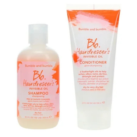 Bumble and bumble Hairdresser s Invisible Oil Shampoo 8.5 oz & Hairdresser s Invisible Oil Conditioner 6.7 oz Combo Pack | Walmart (US)