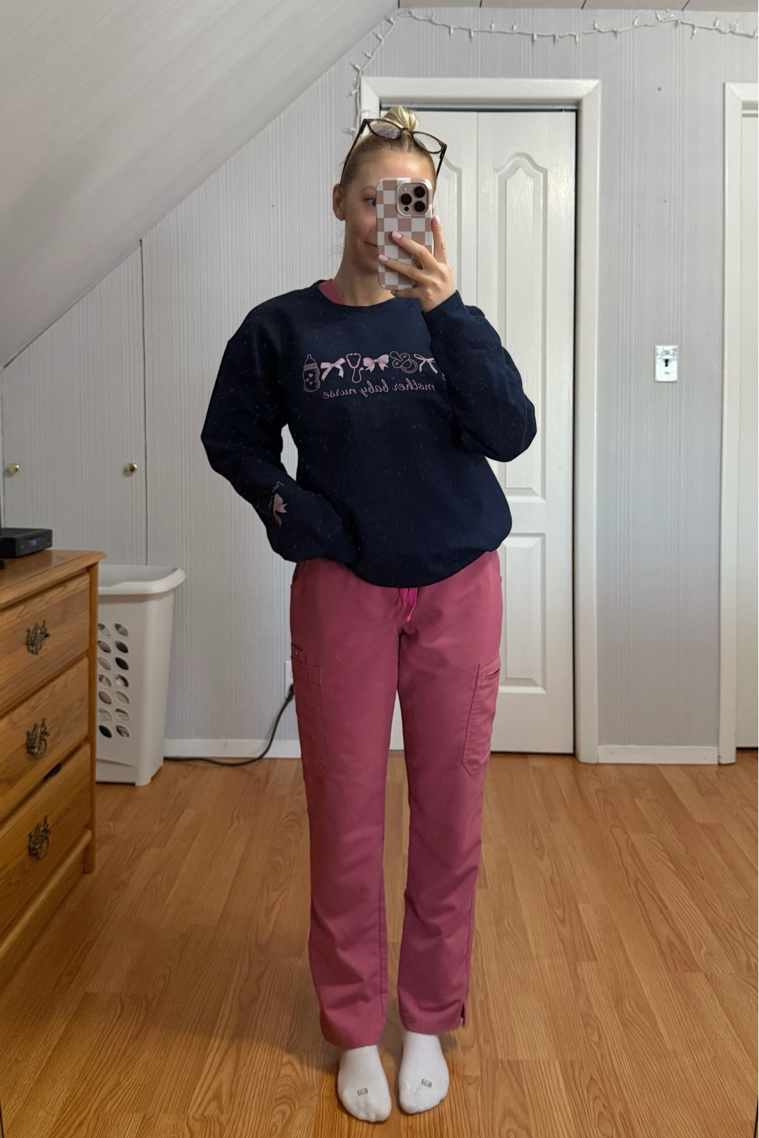 Mother baby nurse scrubs outfit 

#LTKActive #LTKStyleTip #LTKWorkwear