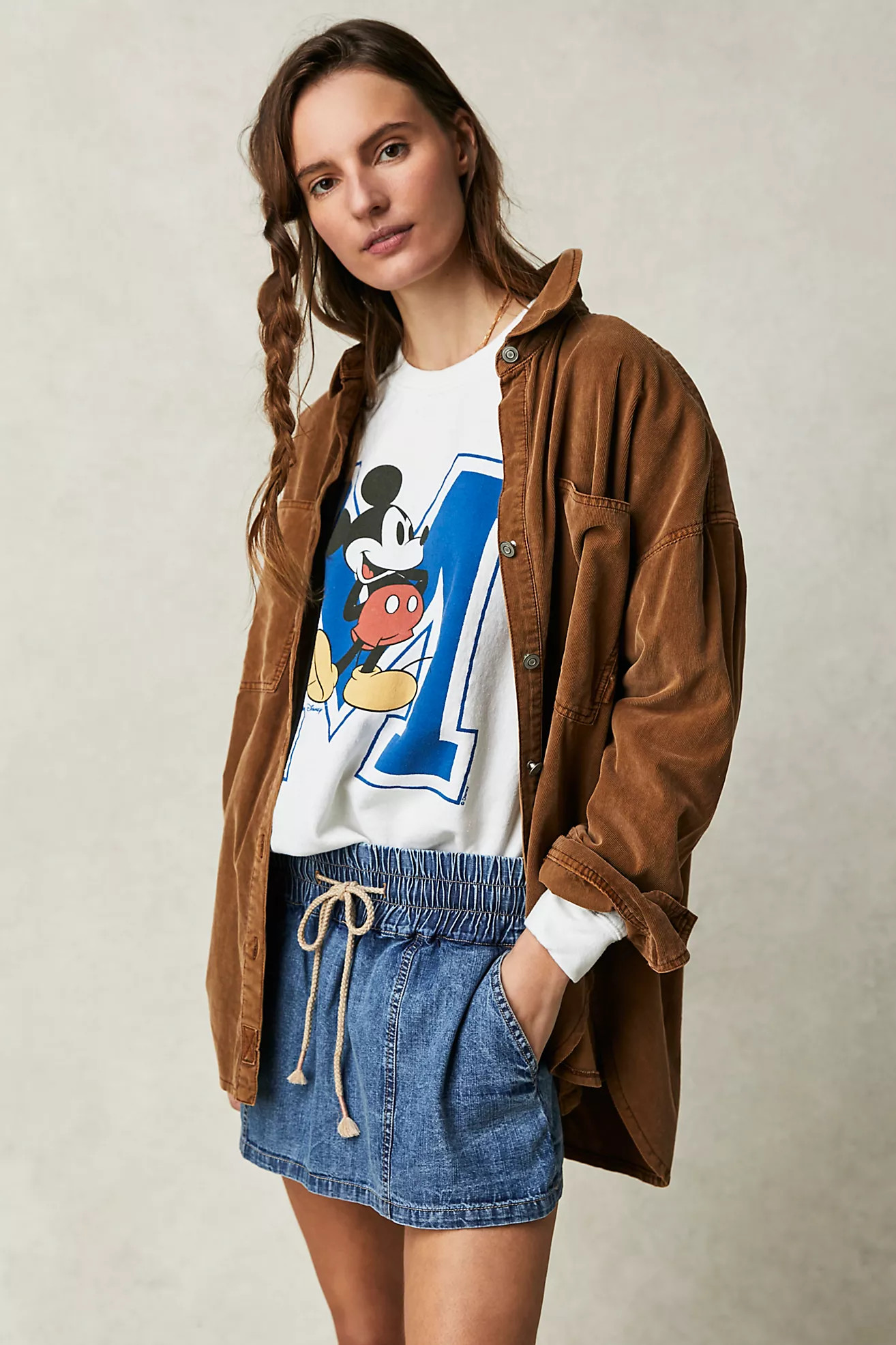 Baby Cord Buttondown | Free People (Global - UK&FR Excluded)