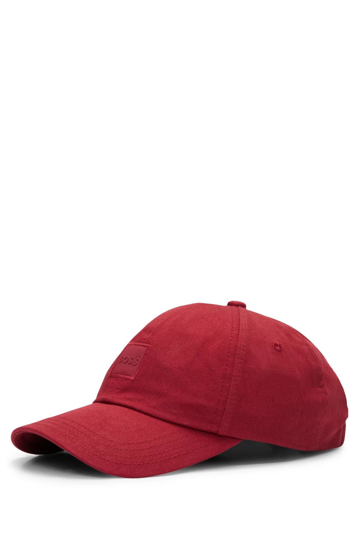 Cotton-twill cap with tonal logo patch | Hugo Boss (UK)