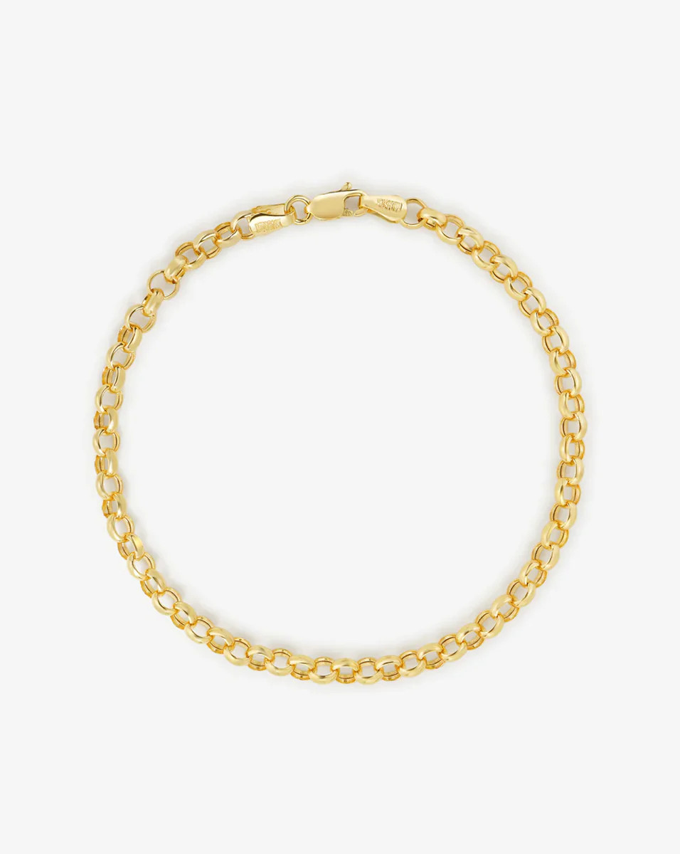 Hollow Rolo Chain Bracelet | Ring Concierge