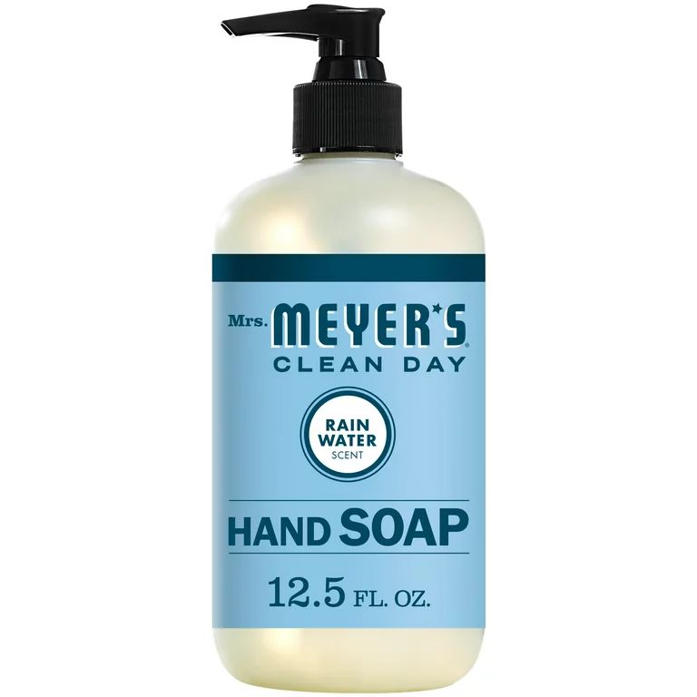 Mrs. Meyer's Clean Day Liquid Hand Soap, Rain Water Scent, 12.5 Ounce Bottle - Walmart.com | Walmart (US)