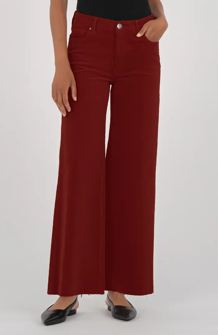 Meg Fab Ab High Waist Wide Leg Jeans | Nordstrom
