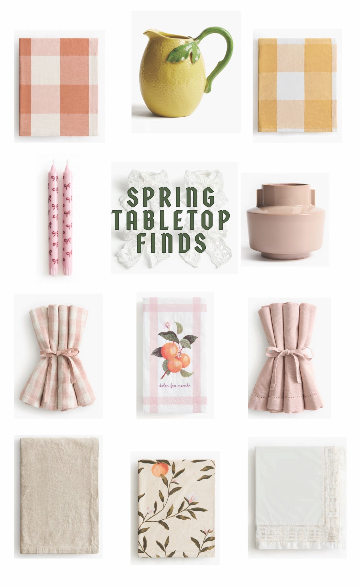 This is my favorite spot to buy table linens - so pretty and affordable! I also love the tablecloths come in an extra long size to fit my table!💕

#LTKHome #LTKSpringSale #LTKSeasonal