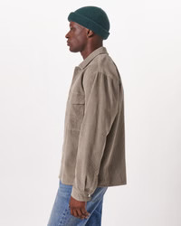 Relaxed Corduroy Shirt Jacket | Abercrombie & Fitch (US)