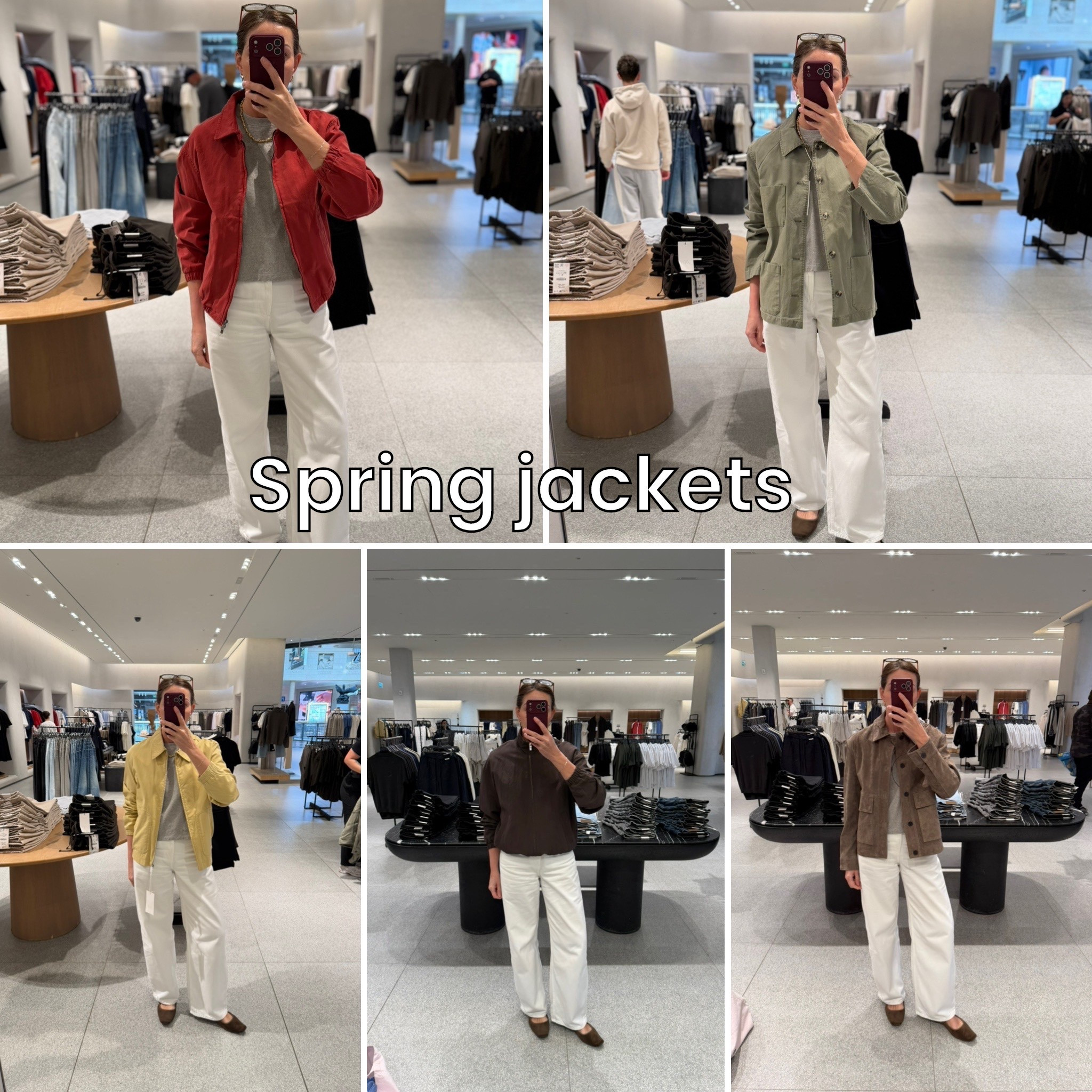 Let this be your sign to never ignore the men’s section. There hiding all the good stuff there - including these fab spring jackets. Beige suede, reversible technical jackets, beautiful denim shades and pops of colour.
I’m in a small in all of these  x

#LTKstyletip #LTKspring #LTKuk