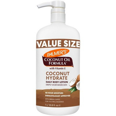 Palmers Coconut Oil Body Lotion - 33.8 fl oz: Vegan, Paraben-Free, Phthalate-Free; Whole Body Moisturizer with Mango & Almond Scents | Target