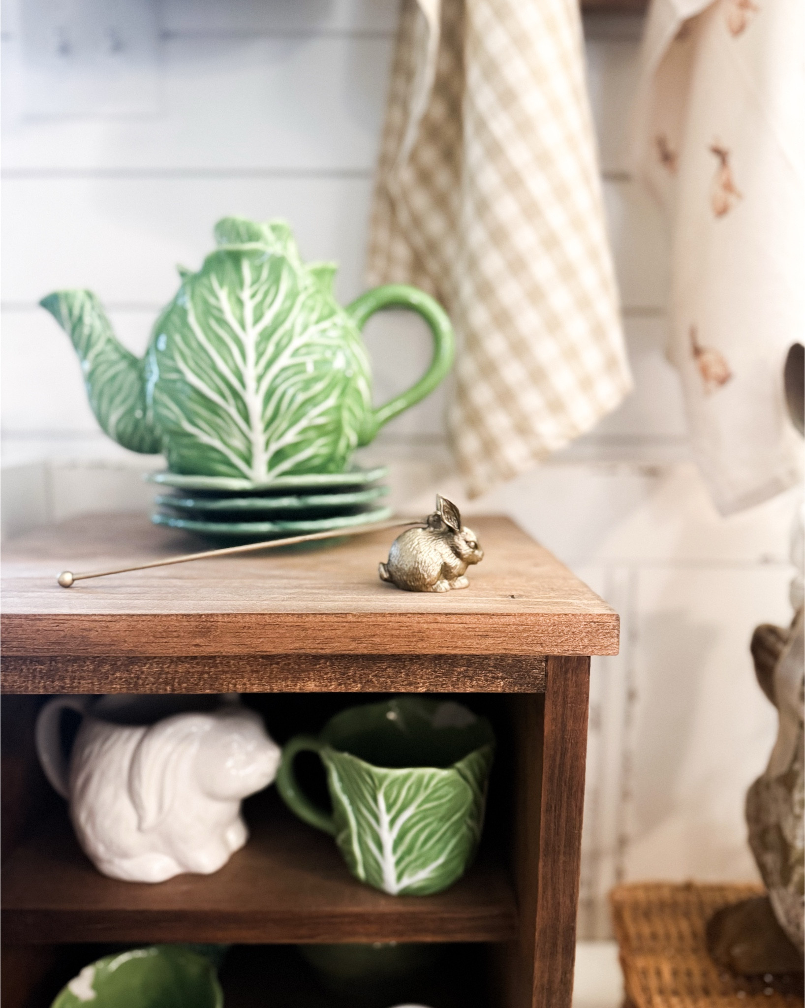 One of those little details that makes your home feel so curated 🤍
This bunny candle snuffer is equal parts functional + decor, and I love how it adds that vintage storybook charm to a space. It’s the kind of piece you leave out on display—styled on a shelf, next to candles, or layered into a spring vignette.

Tiny, timeless, and just a little whimsical 🕯️🐇

Shop this piece + everything in this cozy corner in my LTK!

Hashtags:
#LTKhome #LTKspring #cottagedecor #cottagecorehome #vintagehome #springdecor #easterdecor #cozyhome #shelfstyling #collectedhome
