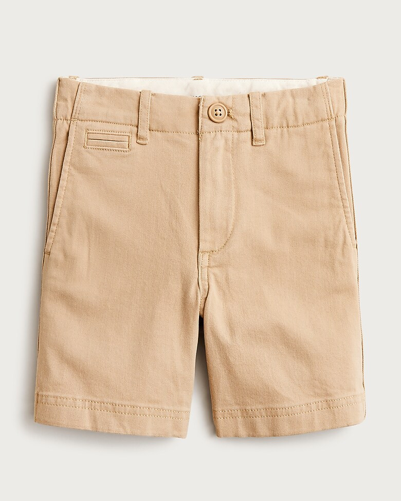 Boys' coin-pocket short in stretch chino | J. Crew US