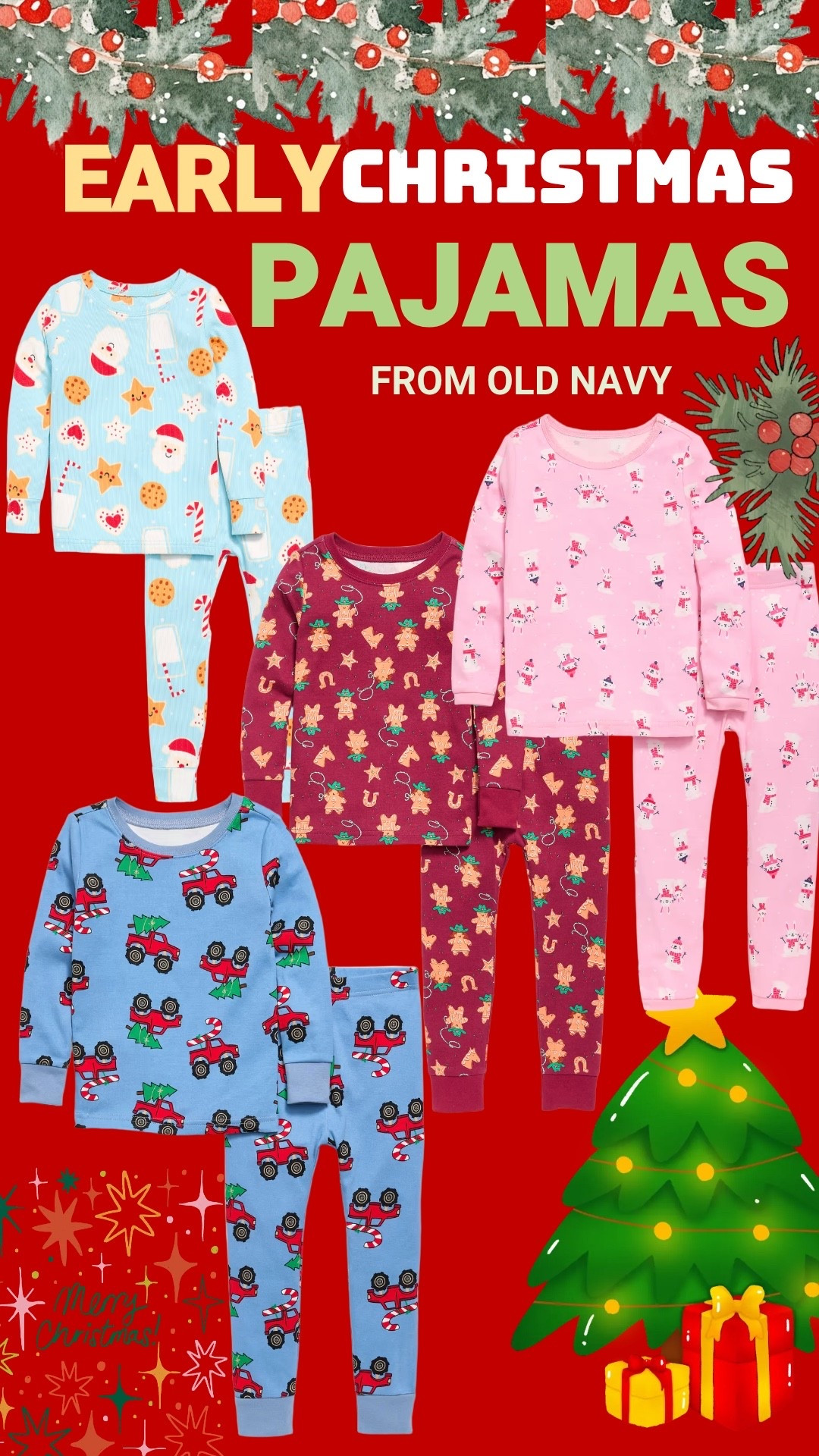 Christmas pajamas are already DROPPING and I am SOOOO EXCITED!! 🎄❤️ Old Navy just released the CUTEST Christmas pajamas for toddlers, and baby, I want EVERY SINGLE PAIR for my girl!!

#LTKBaby #LTKKids #LTKSeasonal
