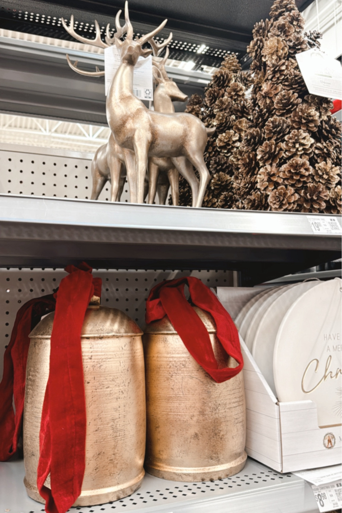 Walmart Christmas loading 🌲 Great size bells for the price 

#LTKSeasonal