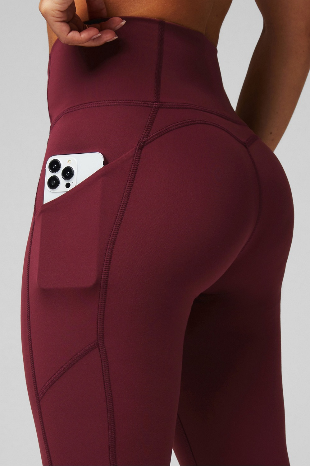 Oasis PureLuxe High-Waisted 7/8 Legging | Fabletics - North America