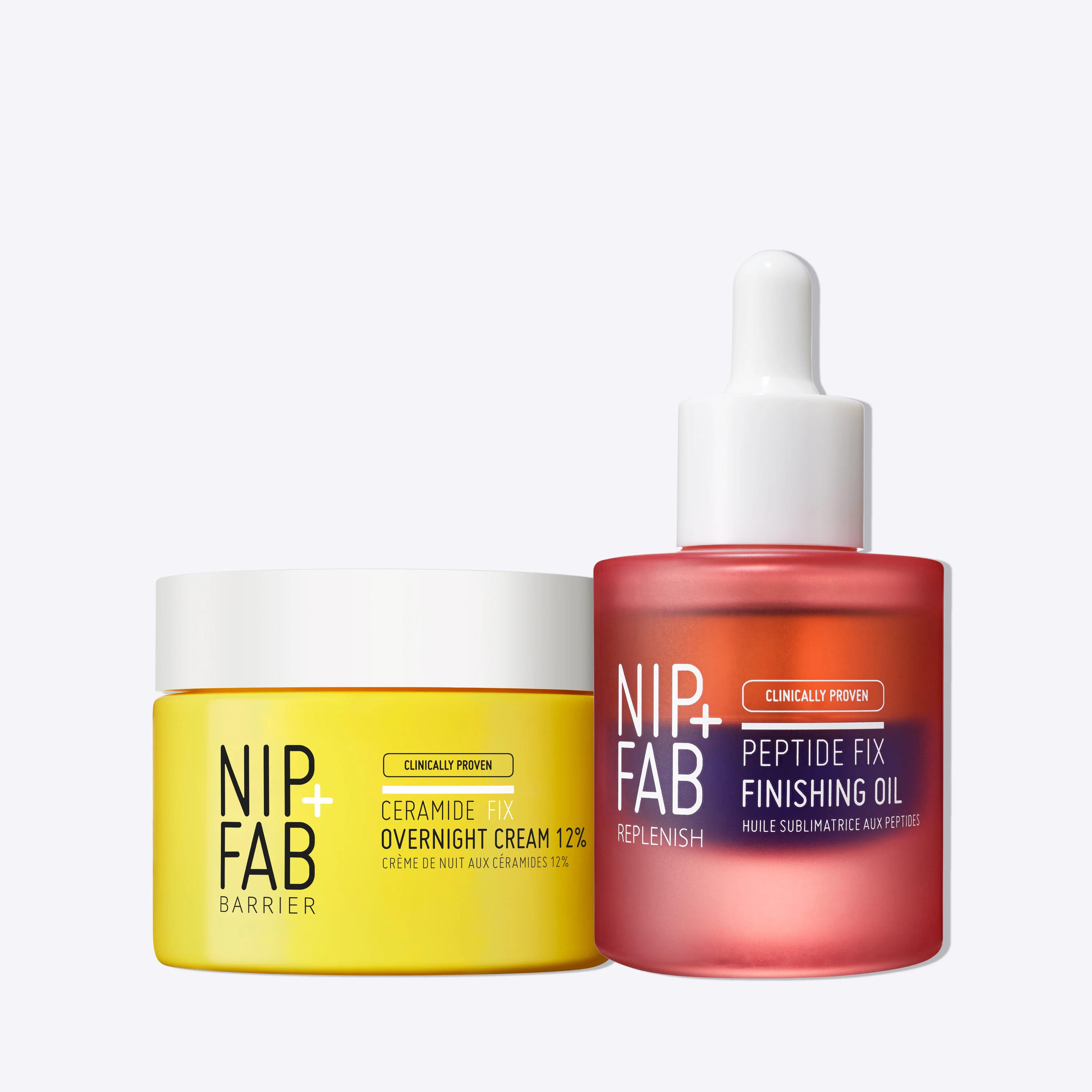 Award-Winning Duo - Peptides & Ceramides for Glowing Skin | Nip & Fab
