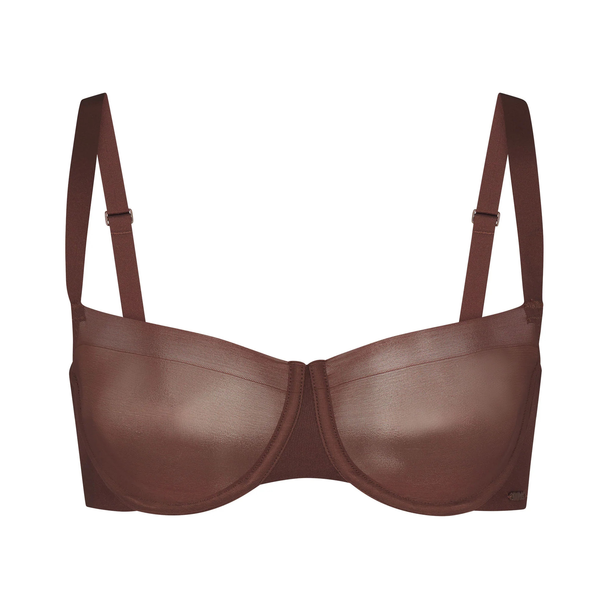 SKIMS Unlined Balconette Bra | Deep Neutral | 38DD | No Show | SKIMS (US)