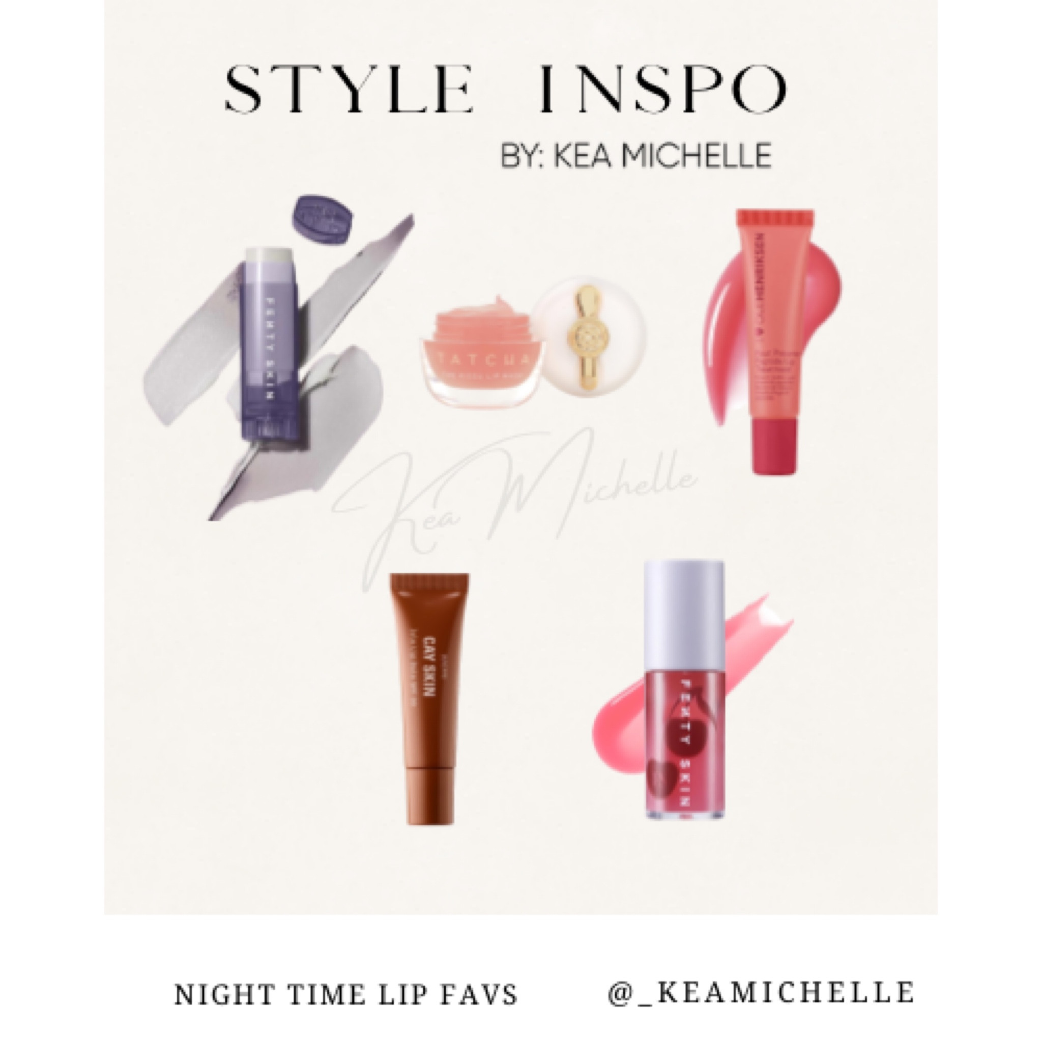 My go to nighttime lip favs. All of these stay on my nightstand. ✨

#LTKBeauty