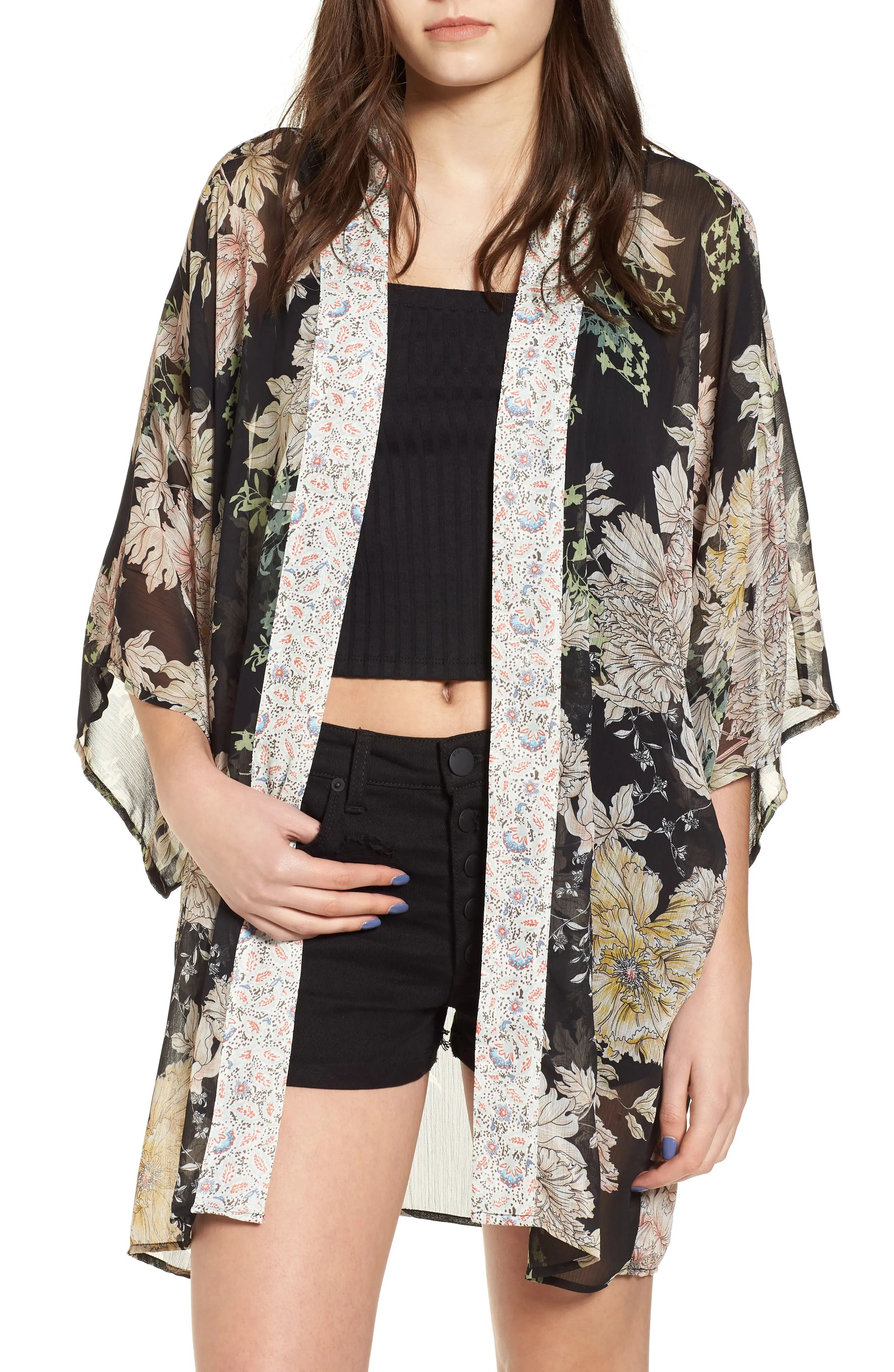 Floral Print Kimono | Nordstrom