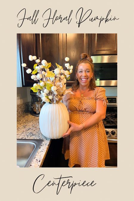 DIY fall centerpiece. Pumpkin decor. Pumpkin floral centerpiece. Fall floral centerpiece. Fall faux stems. Fall faux pumpkins. Michael’s new arrivals. Michael’s fall decor. Fall home decor. Fall decor. Fall DIY. Fall home. 

#LTKhome #LTKstyletip #LTKSeasonal