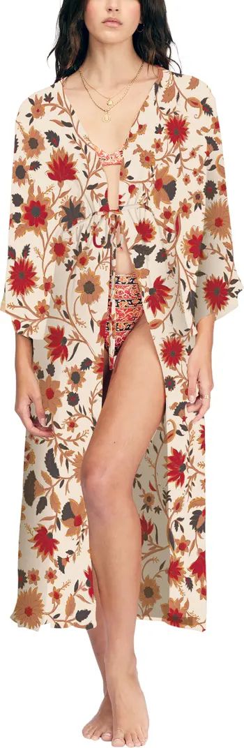 Billabong Cosmic Dreamer Cover-Up Wrap Dress | Nordstrom | Nordstrom