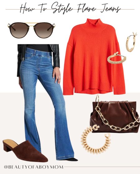 How to Style Flare Jeans - Sweater outfit - flare jeans outfit - winter outfit 

#LTKstyletip #LTKSeasonal
