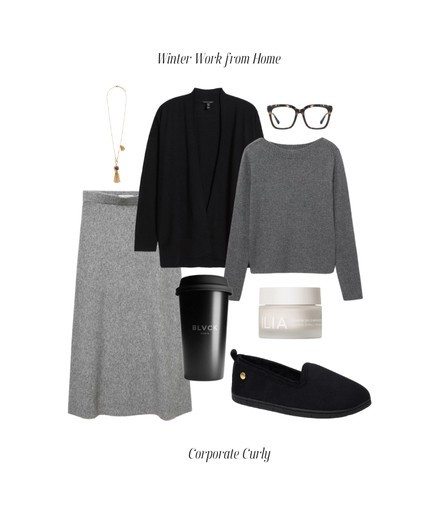 Monochrome mood for cozy work-from-home days. Comfy, chic, and all about that soft stretch. 

winter work from home outfit, gray ribbed sweater, boat neck sweater, long knitted skirt, black open front cardigan, cozy home outfit, neutral loungewear, soft knit set, WFH winter look, comfy knitwear style, LTK winter cozy outfit

#LTKHome #LTKStyleTip #LTKWorkwear