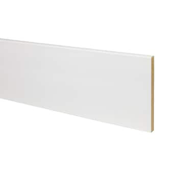 ReliaBilt  15/32-in x 3.5-in x 12-ft Primed MDF Baseboard Moulding | Lowe's